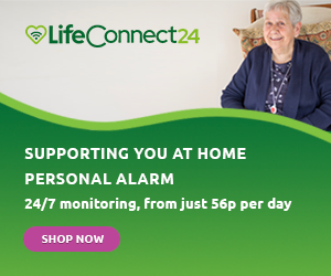 LifeConnect24 Personal Alarm supports you at home 24/7